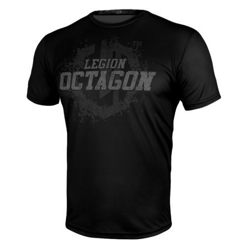 Koszulka sportowa Legion Octagon Grunge black/grey – przód