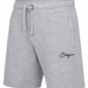 Spodenki bawelniane Legion Octagon Discri grey melange/black
