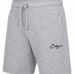 Spodenki bawelniane Legion Octagon Discri grey melange/black