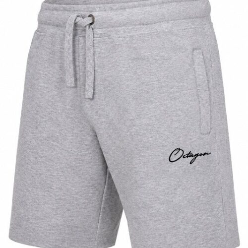 Spodenki bawelniane Legion Octagon Discri grey melange/black