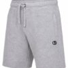 Spodenki bawelniane Legion Octagon Logo 3D grey melange
