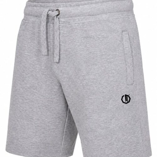 Spodenki bawelniane Legion Octagon Logo 3D grey melange